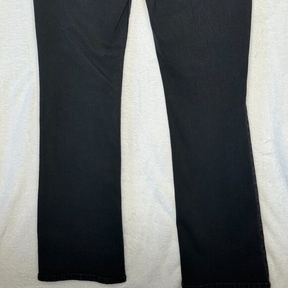 Style & Co Women's Washed Black Denim Curvy Bootcut Jeans Size 4L  inseam 31.5" - Picture 7 of 14